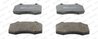 SET PLACUTE FRANA FERODO FDB1667 - Compatibil cu RENAULT