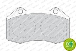 SET PLACUTE FRANA FERODO FDB1667 - Compatibil cu RENAULT