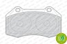 SET PLACUTE FRANA FERODO FDB1667 - Compatibil cu RENAULT