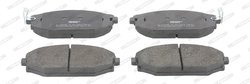 Set placute frana Ferodo FDB1671