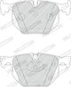 Set placute frana Ferodo FDB1673