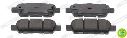 SET PLACUTE FRANA FERODO FDB1693 - Compatibil cu INFINITI, NISSAN, RENAULT, SUZUKI