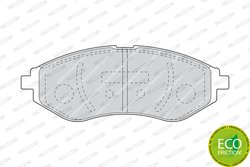 Set placute frana Ferodo FDB1699