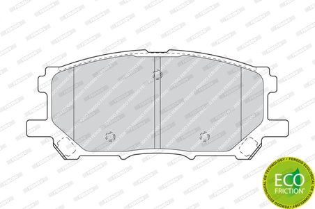 Set placute frana Ferodo FDB1715