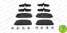 SET PLACUTE FRANA FERODO FDB1721 - Compatibil cu MAZDA