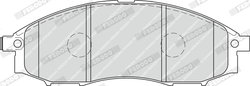 Set placute frana Ferodo FDB1745