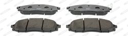 SET PLACUTE FRANA FERODO FDB1745 - Compatibil cu NISSAN