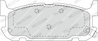 SET PLACUTE FRANA FERODO FDB1755 - Compatibil cu MAZDA