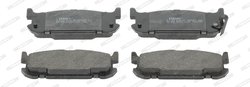 SET PLACUTE FRANA FERODO FDB1755 - Compatibil cu MAZDA