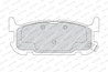 SET PLACUTE FRANA FERODO FDB1755 - Compatibil cu MAZDA