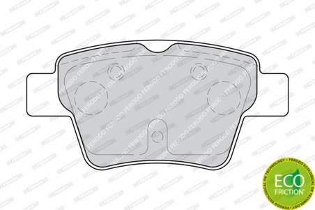 Set placute frana Ferodo FDB1784