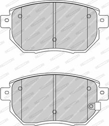 SET PLACUTE FRANA FERODO FDB1786 - Compatibil cu INFINITI, NISSAN
