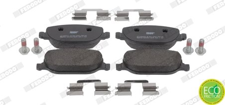 SET PLACUTE FRANA FERODO FDB1796 - Compatibil cu ALFA ROMEO, LANCIA