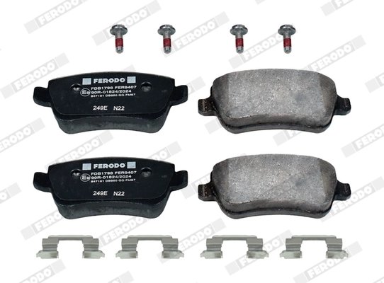 SET PLACUTE FRANA FERODO FDB1798 - Compatibil cu FIAT