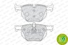 Set placute frana Ferodo FDB1808
