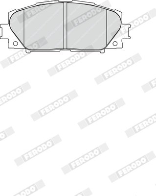 Set placute frana Ferodo FDB1829