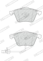Set placute frana Ferodo FDB1827