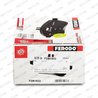 SET PLACUTE FRANA FERODO FDB1833 - Compatibil cu CADILLAC, HOLDEN, OPEL, SAAB, VAUXHALL