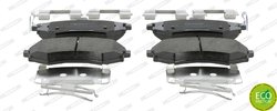 SET PLACUTE FRANA FERODO FDB1840 - Compatibil cu HYUNDAI, KIA