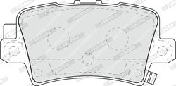 SET PLACUTE FRANA FERODO FDB1862 - Compatibil cu HONDA