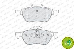 Set placute frana Ferodo FDB1866
