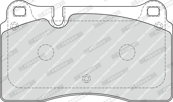 Set placute frana Ferodo FDB1877