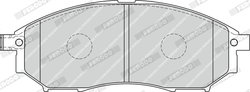 Set placute frana Ferodo FDB1881