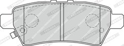 Set placute frana Ferodo FDB1882