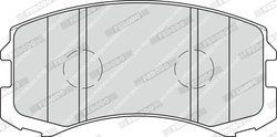 SET PLACUTE FRANA FERODO FDB1886 - Compatibil cu MITSUBISHI