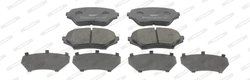 SET PLACUTE FRANA FERODO FDB1893 - Compatibil cu MAZDA