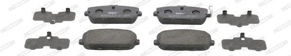 SET PLACUTE FRANA FERODO FDB1894 - Compatibil cu ABARTH, FIAT, MAZDA