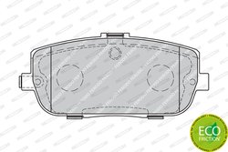 SET PLACUTE FRANA FERODO FDB1894 - Compatibil cu ABARTH, FIAT, MAZDA