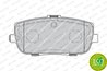 SET PLACUTE FRANA FERODO FDB1894 - Compatibil cu ABARTH, FIAT, MAZDA