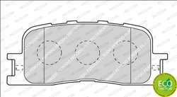 Set placute frana Ferodo FDB1909