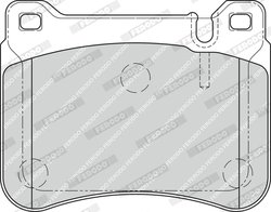 SET PLACUTE FRANA FERODO FDB1907 - Compatibil cu MERCEDES-BENZ