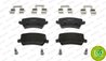SET PLACUTE FRANA FERODO FDB1918 - Compatibil cu FORD, FORD (CHANGAN), LAND ROVER, VOLVO, VOLVO (CHANGAN), VOLVO ASIA
