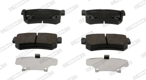 SET PLACUTE FRANA FERODO FDB1937 - Compatibil cu DAEWOO, SSANGYONG