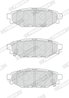Set placute frana Ferodo FDB1947