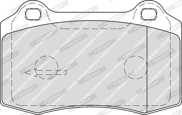 Set placute frana Ferodo FDB1949