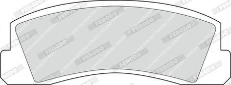 SET PLACUTE FRANA FERODO FDB195 - Compatibil cu CHEVROLET, LADA