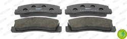 SET PLACUTE FRANA FERODO FDB195 - Compatibil cu CHEVROLET, LADA