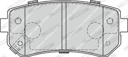 Set placute frana Ferodo FDB1956
