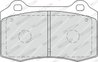 SET PLACUTE FRANA FERODO FDB1957 - Compatibil cu CITROEN, DS, FORD, PEUGEOT, SEAT