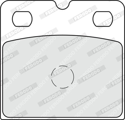 SET PLACUTE FRANA FERODO FDB1983 - Compatibil cu AUDI, JAGUAR