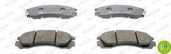 SET PLACUTE FRANA FERODO FDB1993 - Compatibil cu CITROEN, MITSUBISHI, PEUGEOT