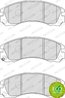 SET PLACUTE FRANA FERODO FDB1993 - Compatibil cu CITROEN, MITSUBISHI, PEUGEOT