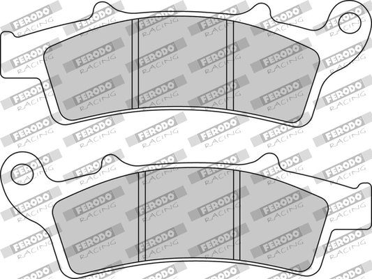 SET PLACUTE FRANA FERODO RACING FDB2105EF - Piesa auto compatibila cu mai multe marci