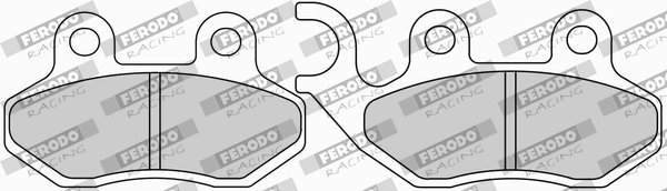 SET PLACUTE FRANA FERODO RACING FDB2190EF - Piesa auto compatibila cu mai multe marci