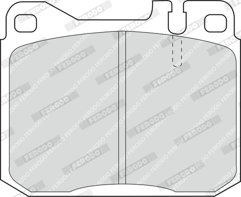 SET PLACUTE FRANA FERODO FDB243 - Compatibil cu MERCEDES-BENZ