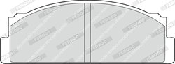 Set placute frana Ferodo FDB29